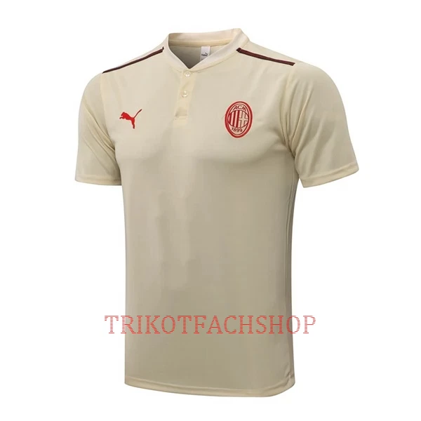 AC Milan Trainingspolo 22/23 für Herren Gelb