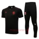 AC Milan Trainingspolo 22/23 für Herren Schwarz