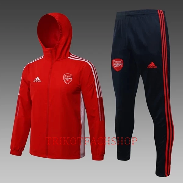 Arsenal Trainingsjacke Windrunner-Anzug 22/23 für Herren Rot