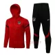 Atlético Madrid Trainingsjacke mit Kapuze 22/23 für Herren Rot