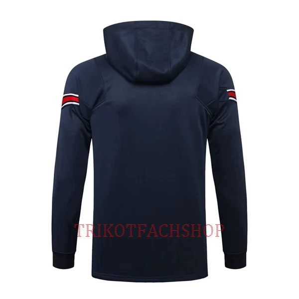 Paris Saint-Germain Trainingsjacke mit Kapuze 22/23 für Herren Blau