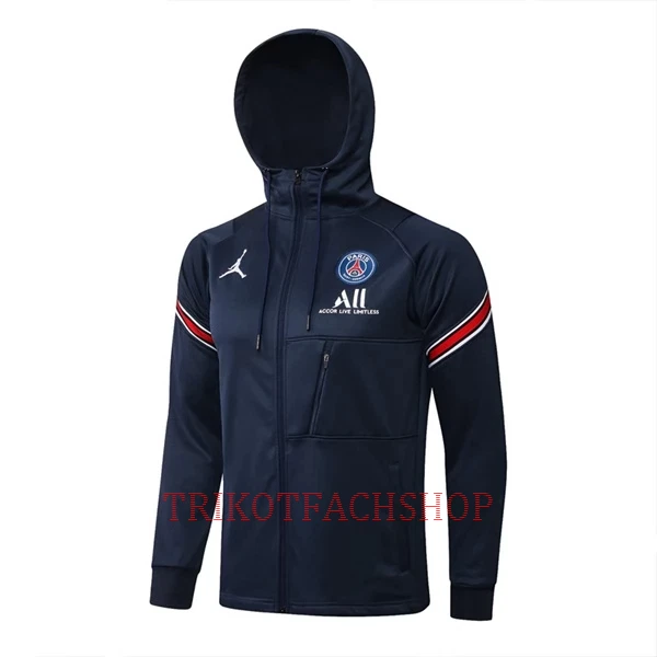 Paris Saint-Germain Trainingsjacke mit Kapuze 22/23 für Herren Blau