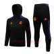 Real Madrid Trainingsjacke mit Kapuze 22/23 für Herren Schwarz-Blau