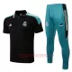 Real Madrid Trainingspolo 22/23 für Herren Schwarz-Blau