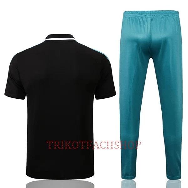 Real Madrid Trainingspolo 22/23 für Herren Schwarz-Blau