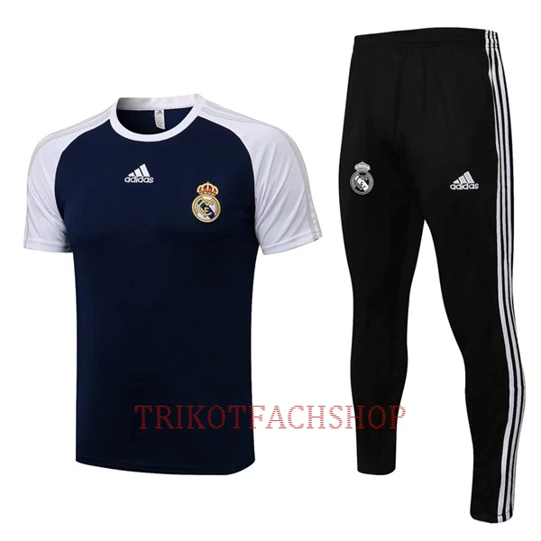 Real Madrid Trainingstrikotanzüge 22/23 für Herren Bläulich-Weiß