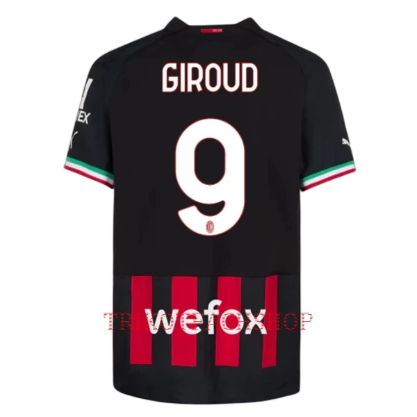 AC Milan Olivier Giroud 9 Heimtrikot 22/23 für Herren