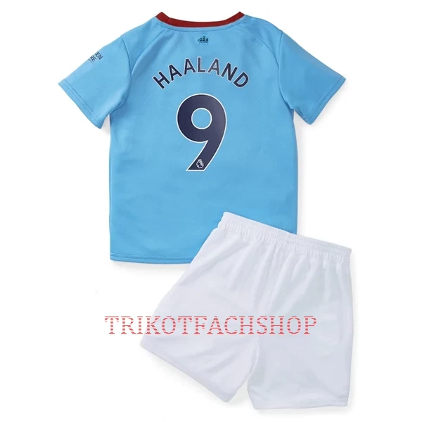 Manchester City Erling Haaland 9 Heimtrikot 22/23 für Kinder