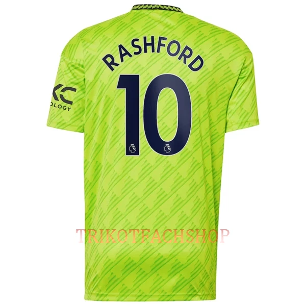 Manchester United Marcus Rashford 10 Ausweichtrikot 22/23 für Herren