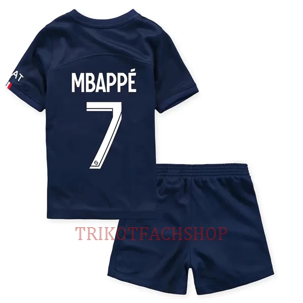 Paris Saint-Germain Kylian Mbappé 7 Heimtrikot 22/23 für Kinder