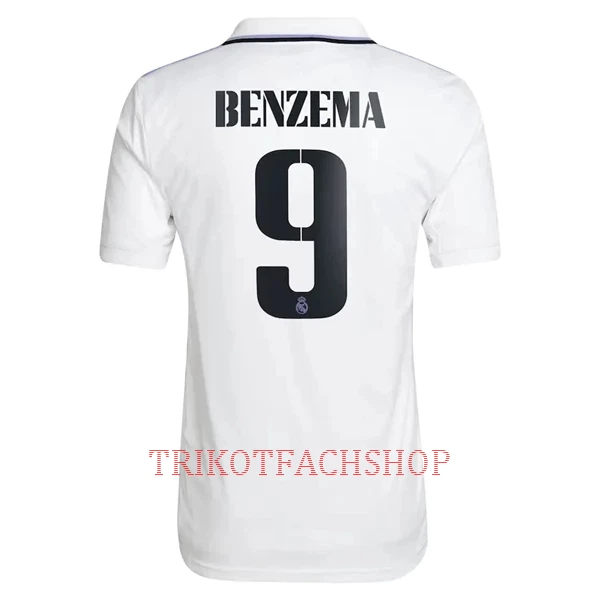 Real Madrid Karim Benzema 9 Heimtrikot 22/23 für Herren