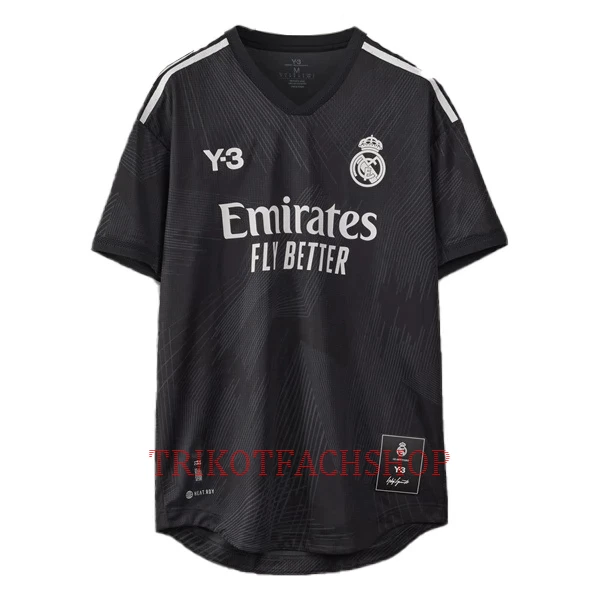 Real Madrid Y-3 Heimtrikot 120. Jahrestag 22/23 für Herren Schwarz