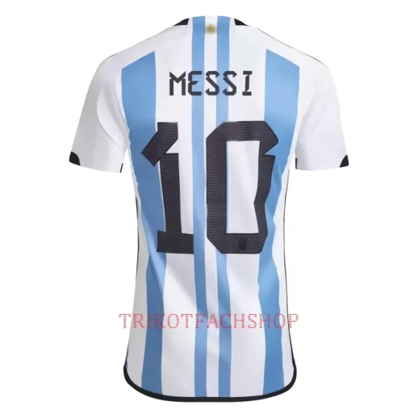 Argentinien Lionel Messi 10 Heimtrikot WM 2022 für Herren