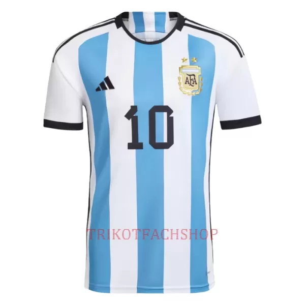 Argentinien Lionel Messi 10 Heimtrikot WM 2022 für Herren