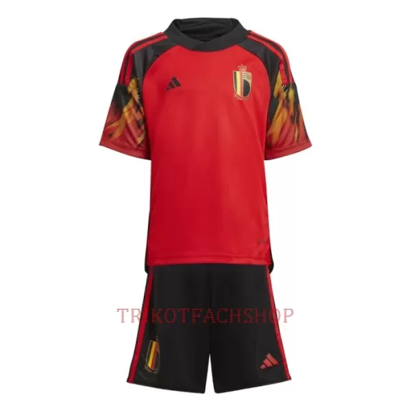 Belgien Heimtrikot WM 2022 für Kinder