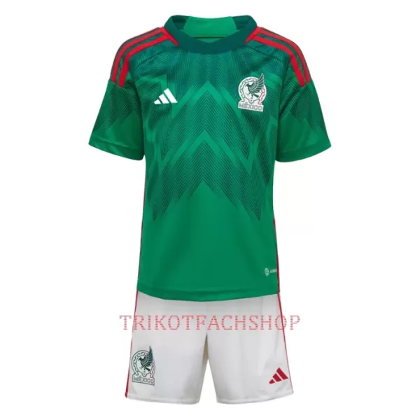 Mexiko Heimtrikot WM 2022 für Kinder