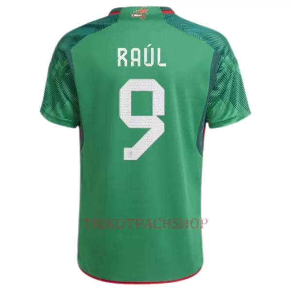 Mexiko Raul 9 Heimtrikot WM 2022 für Herren