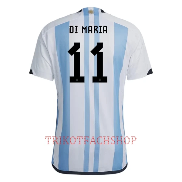 Argentinien Ángel Di María 11 Heimtrikot WM 2022 für Herren