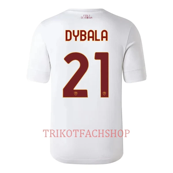 AS Roma Paulo Dybala 21 Auswärtstrikot 22/23 für Herren