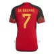 Belgien Kevin De Bruyne 7 Heimtrikot WM 2022 für Herren