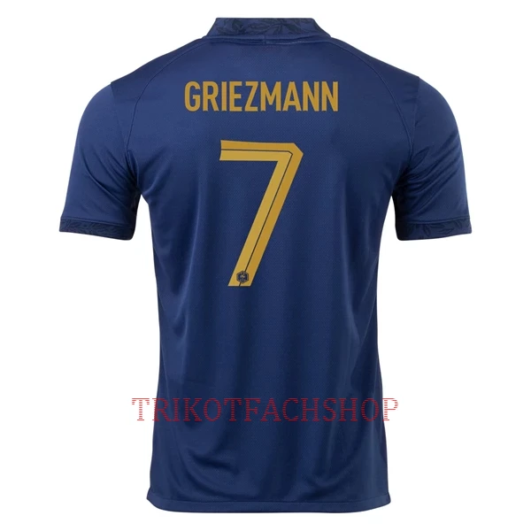 Frankreich Antoine Griezmann 7 Heimtrikot WM 2022 für Herren