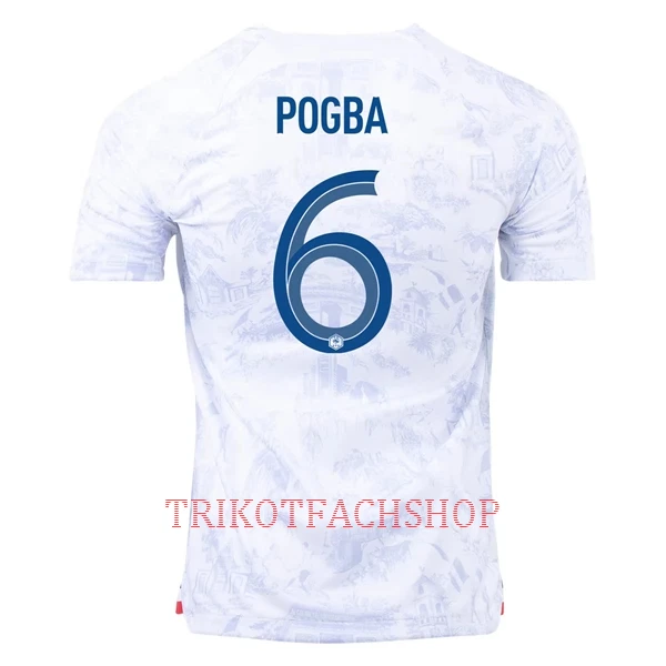 Frankreich Pogba 6 Auswärtstrikot WM 2022 für Herren