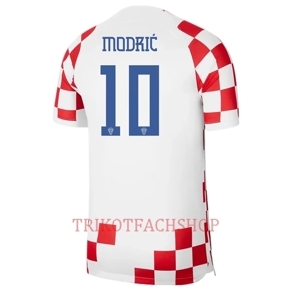 Kroatien Luka Modric 10 Heimtrikot WM 2022 für Herren