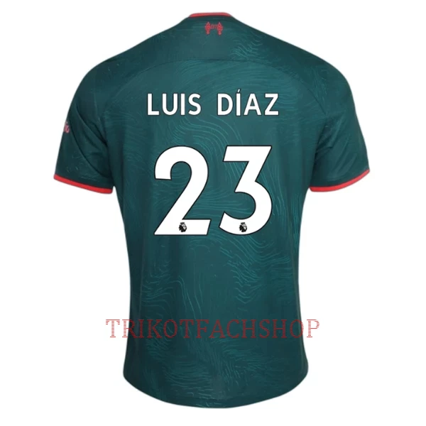 Liverpool Luis Díaz 23 Ausweichtrikot 22/23 für Herren