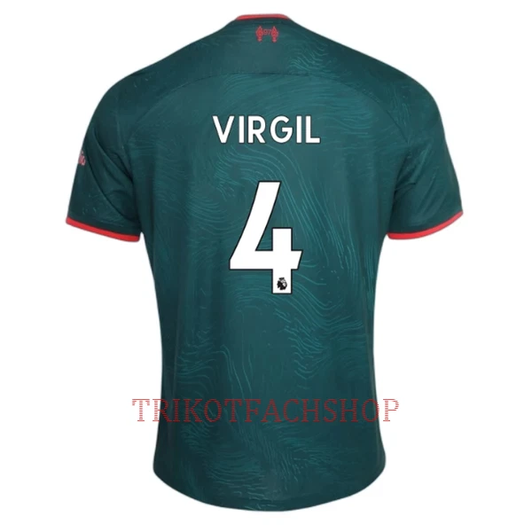 Liverpool Virgil van Dijk 4 Ausweichtrikot 22/23 für Herren