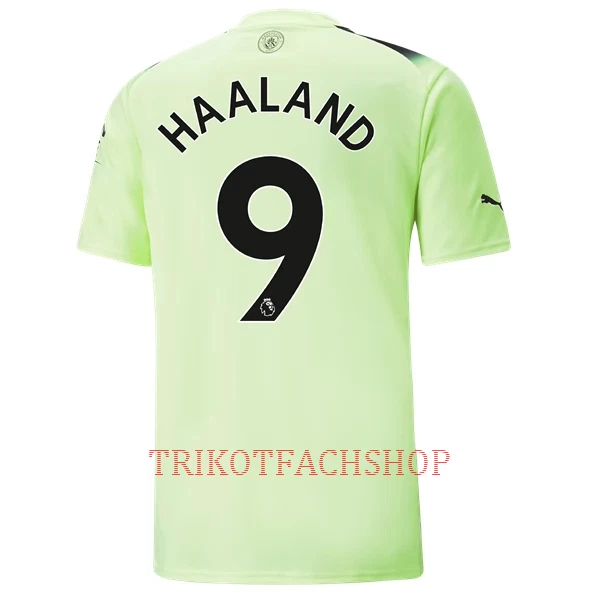 Manchester City Erling Haaland 9 Ausweichtrikot 22/23 für Herren