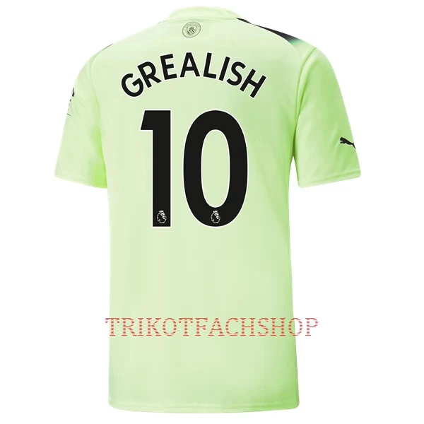 Manchester City Jack Grealish 10 Ausweichtrikot 22/23 für Herren