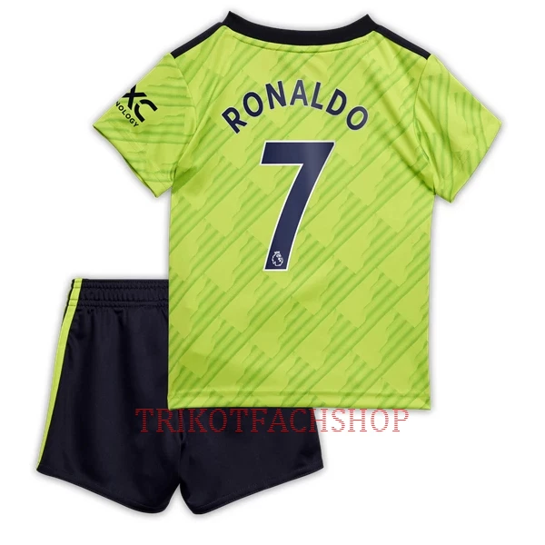 Manchester United Cristiano Ronaldo 7 Ausweichtrikot 22/23 für Kinder