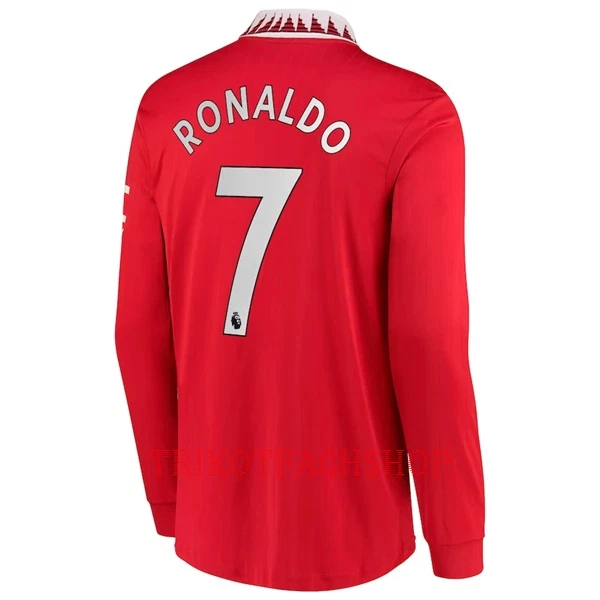 Manchester United Cristiano Ronaldo 7 Heimtrikot 22/23 Langarm für Herren