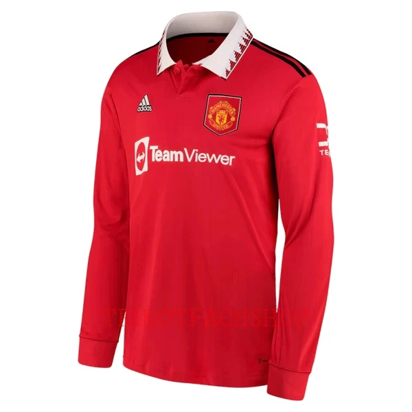 Manchester United Heimtrikot 22/23 Langarm für Herren