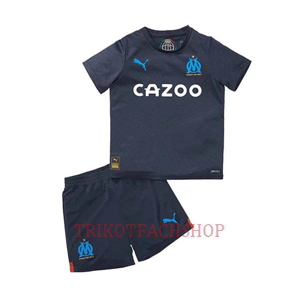 Olympique de Marseille Auswärtstrikot 22/23 für Kinder