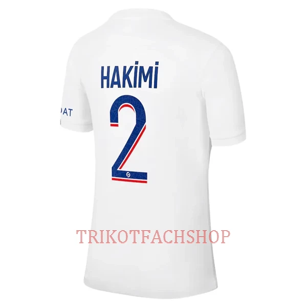 Paris Saint-Germain Achraf Hakimi 2 Ausweichtrikot 22/23 für Herren