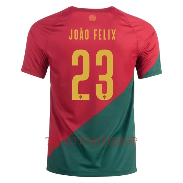 Portugal João Félix 23 Heimtrikot WM 2022 für Herren