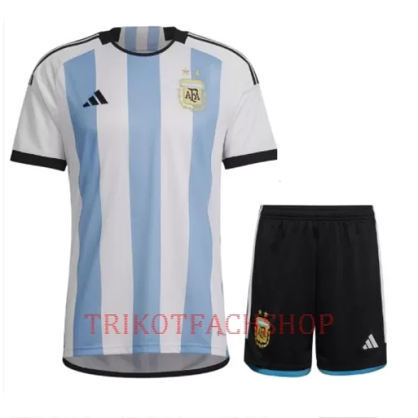 Argentinien Heimtrikot WM 2022 für Kinder