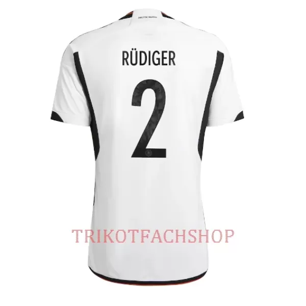 Deutschland Antonio Rüdiger 2 Heimtrikot WM 2022 für Herren