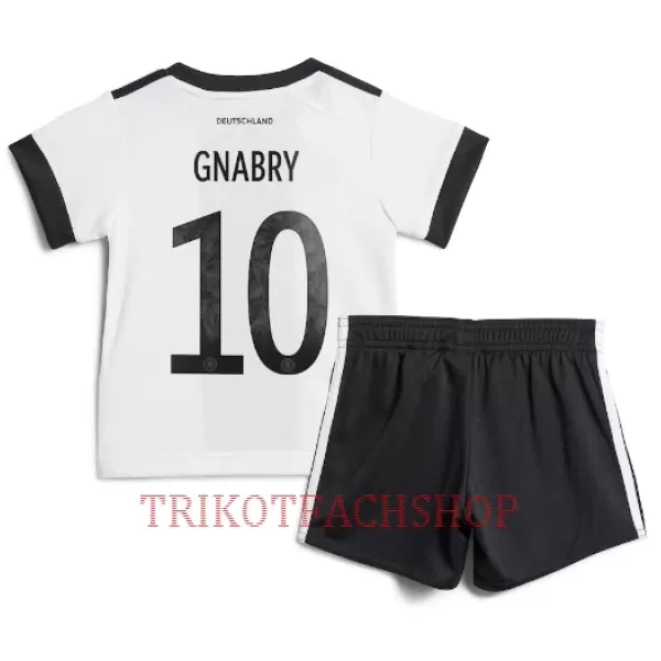 Deutschland Serge Gnabry 10 Heimtrikot WM 2022 für Kinder