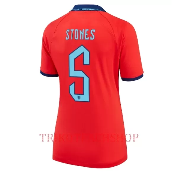 England John Stones 5 Auswärtstrikot WM 2022 für Damen