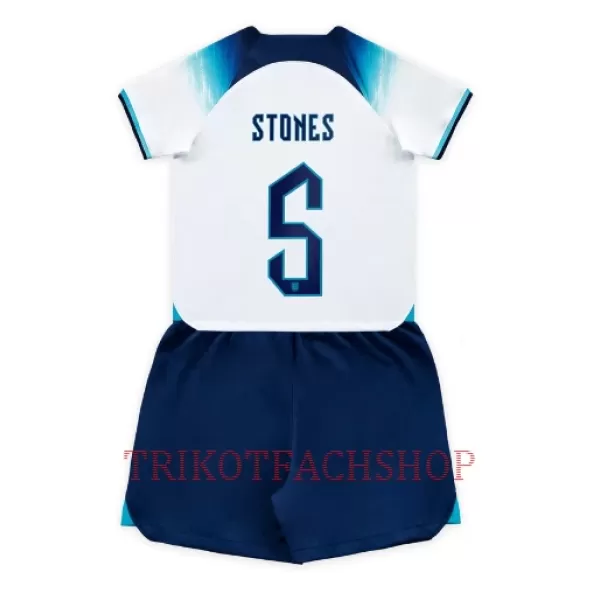 England John Stones 5 Heimtrikot WM 2022 für Kinder