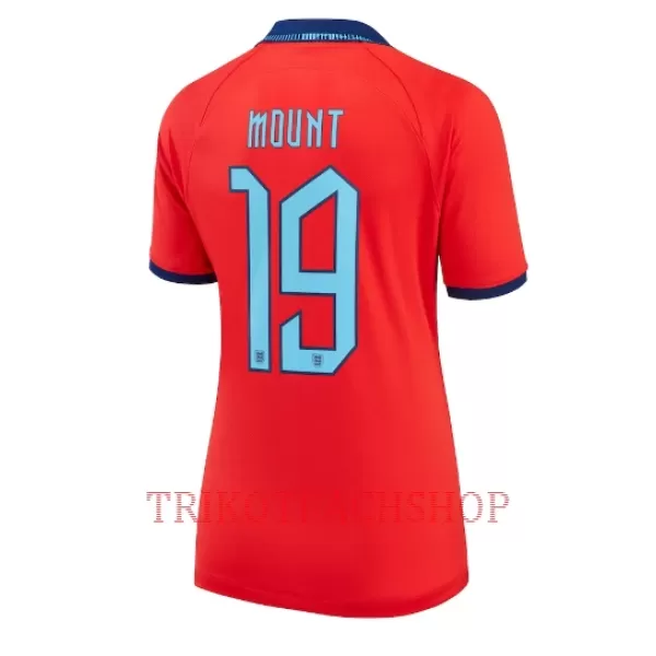 England Mason Mount 19 Auswärtstrikot WM 2022 für Damen