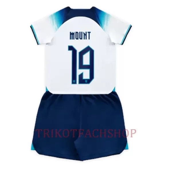 England Mason Mount 19 Heimtrikot WM 2022 für Kinder