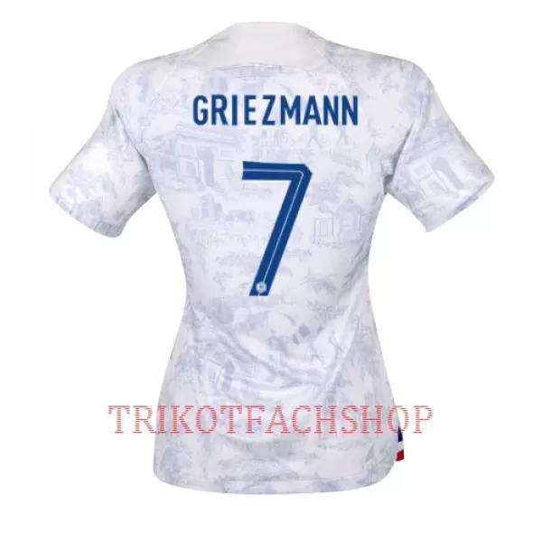 Frankreich Antoine Griezmann 7 Auswärtstrikot WM 2022 für Damen