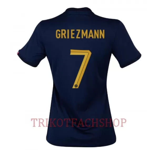 Frankreich Antoine Griezmann 7 Heimtrikot WM 2022 für Damen