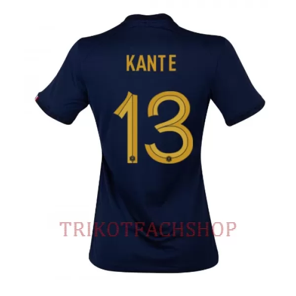 Frankreich N-Golo Kanté 13 Heimtrikot WM 2022 für Damen