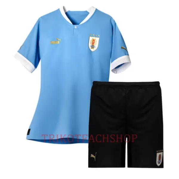 Uruguay Heimtrikot WM 2022 für Kinder