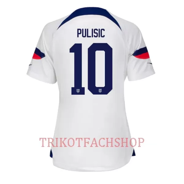 USA Christian Pulišić 10 Heimtrikot WM 2022 für Damen