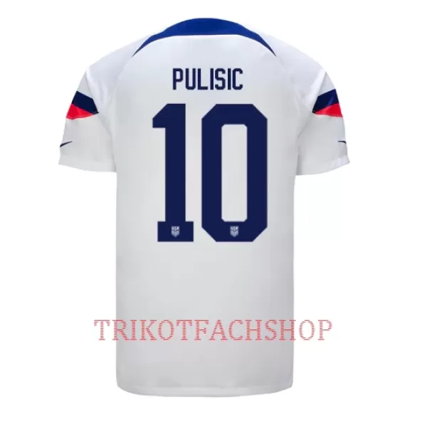 USA Christian Pulišić 10 Heimtrikot WM 2022 für Herren